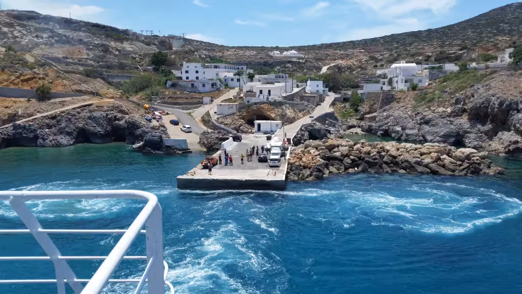 Antikythira Potamos Hafen