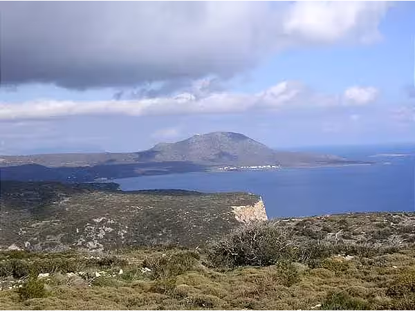 Avlemonas in der Ferne Kythira