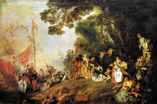 Embarkation for Cythera Watteau