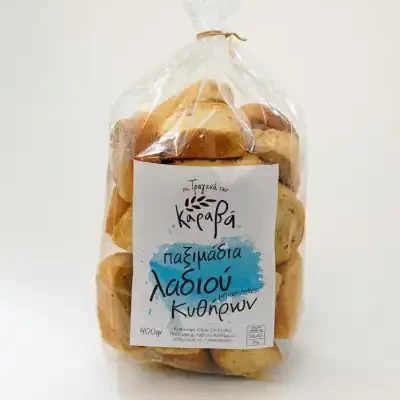Karavas Bakery Ladopaximadia - Olive oil rusks - Paximadia Kythira