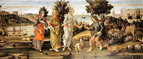 Sandro Botticelli The Judgment of Paris Myths