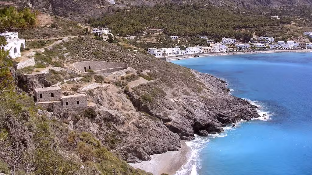 Spiaggia Sparagario Kapsali Citera