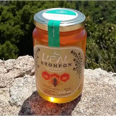 Beekeeping Athamari Thyme honey Kythira local products